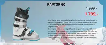 Sport 1 Raptor 60 tilbud