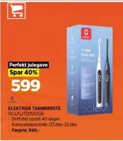 POWER Elektrisk tannbørste tilbud