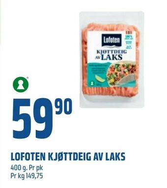 Coop Obs Lofoten kjøttdeig av laks tilbud