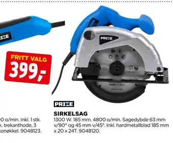 jem & fix SIRKELSAG tilbud