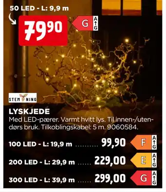 jem & fix LYSKJEDE tilbud