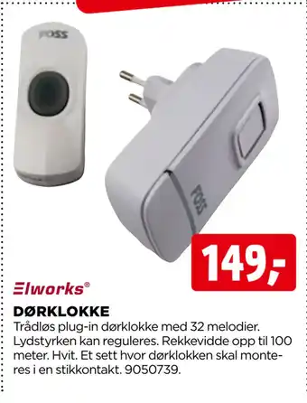 jem & fix DØRKLOKKE tilbud