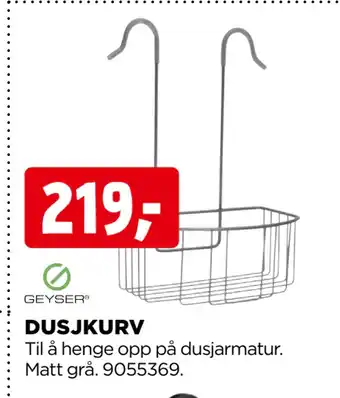 jem & fix DUSJKURV tilbud