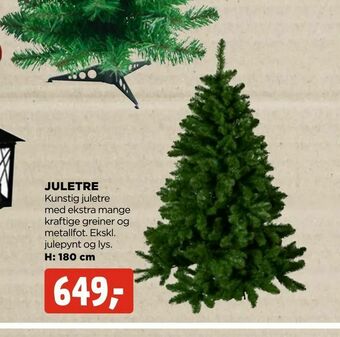 jem & fix Juletre tilbud