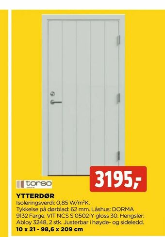 jem & fix Ytterdør tilbud