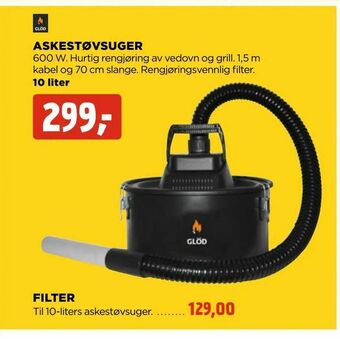 jem & fix Askestøvsuger tilbud