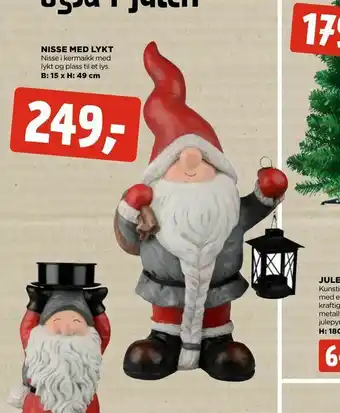 jem & fix Nisse med lykt tilbud