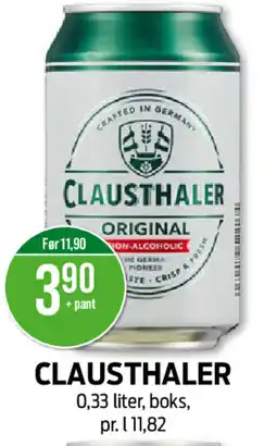 Kiwi Clausthaler tilbud