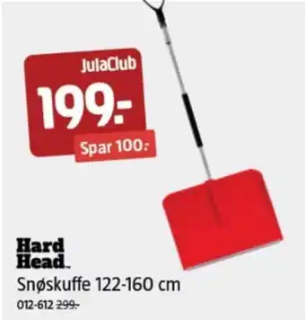 Jula Snøskuffe 122-160 cm tilbud