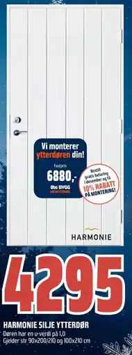 Coop Obs Harmonie silje ytterdør tilbud