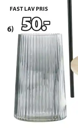 JYSK ROY VASE tilbud