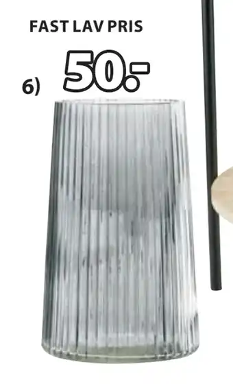 JYSK ROY VASE tilbud
