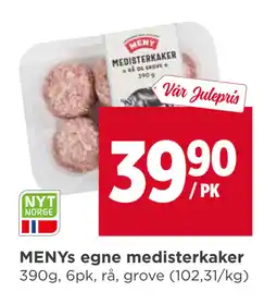 Meny MENYs egne medisterkaker tilbud