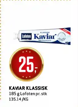 Bunnpris KAVIAR KLASSISK tilbud