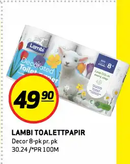 Bunnpris LAMBI TOALETTPAPIR tilbud