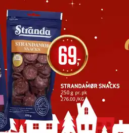 Bunnpris STRANDAMØR SNACKS tilbud