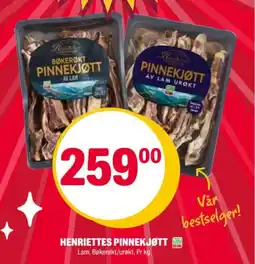 Coop Extra HENRIETTES pinnekjøtt tilbud