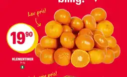Coop Extra Klementiner tilbud