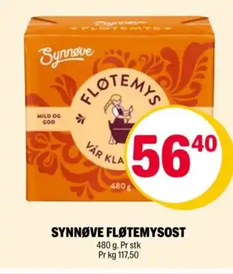 Coop Extra SYNNØVE fløtemysost tilbud