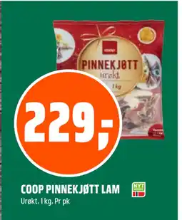 Coop Obs COOP PINNEKJØTT LAM tilbud