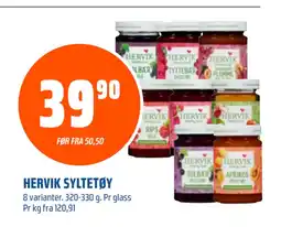 Coop Obs HERVIK SYLTETØY tilbud
