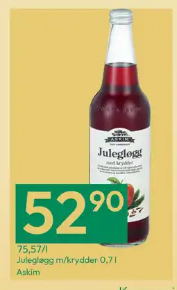 Gigaboks Julegløgg m/krydder 0,7 l tilbud