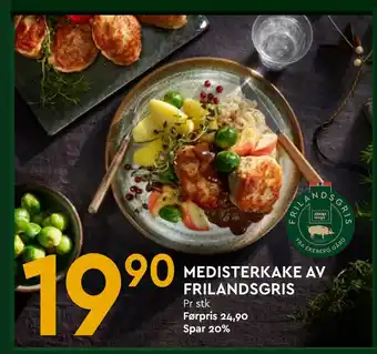 Coop Mega MEDISTERKAKE AV FRILANDSGRIS tilbud