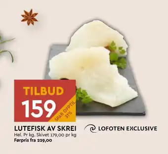 Coop Mega LUTEFISK AV SKREI tilbud