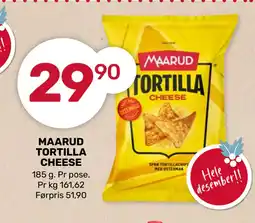 Coop Marked MAARUD TORTILLA CHEESE tilbud