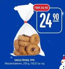 Rema 1000 MESTERBAKEREN Smultring 7pk tilbud