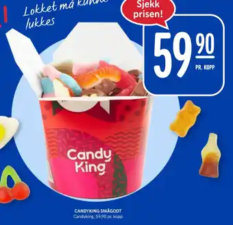 Rema 1000 CANDYKING smågodt tilbud