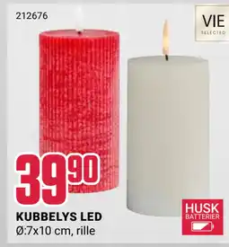 Europris KUBBELYS LED tilbud