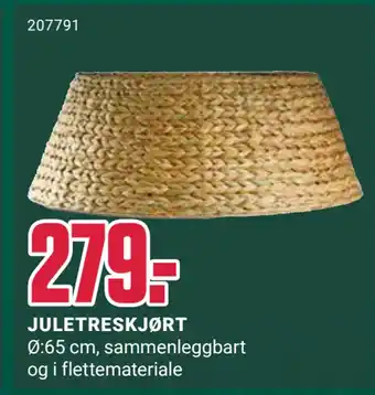 Europris JULETRESKJØRT tilbud