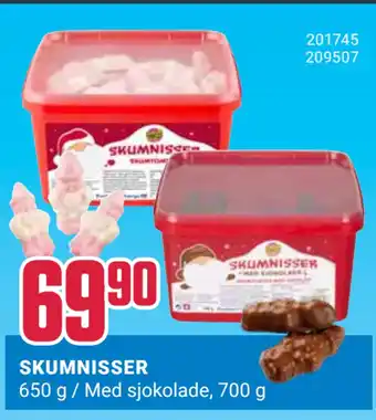 Europris SKUMNISSER tilbud