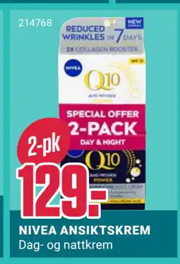 Europris NIVEA ANSIKTSKREM tilbud