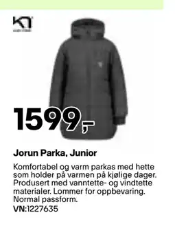 XXL Sport Jorun Parka, Junior tilbud