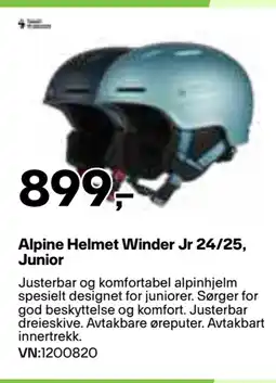 XXL Sport Alpine Helmet Winder Jr 24/25, Junior tilbud