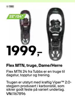 XXL Sport Flex MTN, truge, Dame/Herre tilbud