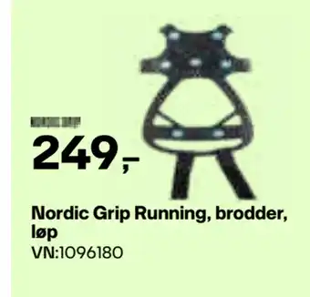 XXL Sport Nordic Grip Running, brodder, løp tilbud