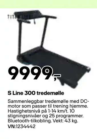 XXL Sport S Line 300 tredemølle tilbud