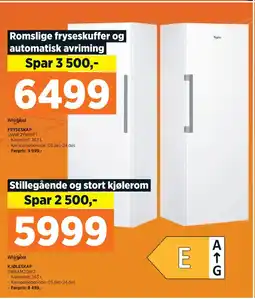 POWER FRYSESKAP tilbud