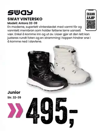 Sport Outlet SWAY VINTERSKO tilbud