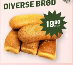 Holdbart DIVERSE BRØD tilbud