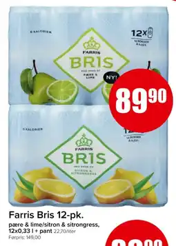 Spar FARRIS Bris 12-pk. tilbud
