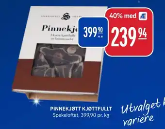 Rema 1000 SPEKELOFTET Pinnekjøtt kjøttfullt tilbud