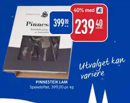 Rema 1000 SPEKELOFTET Pinnesteik lam tilbud