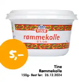 Havaristen TINE Rømmekolle tilbud