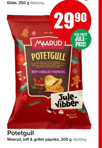 Spar Potetgull tilbud