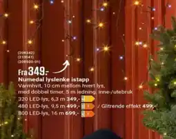 Europris Numedal lyslenke istapp tilbud
