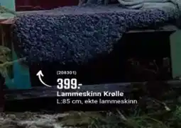 Europris Lammeskinn Krølle tilbud